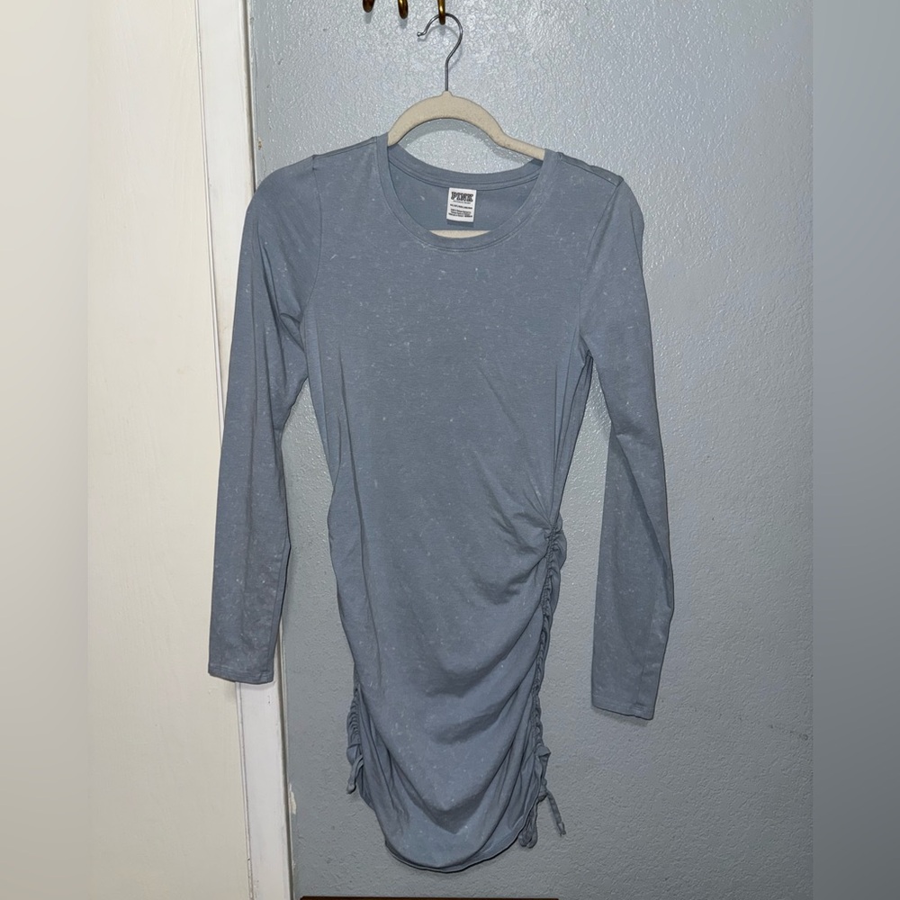PINK Victoria's Secret Slate Long Sleeve dress